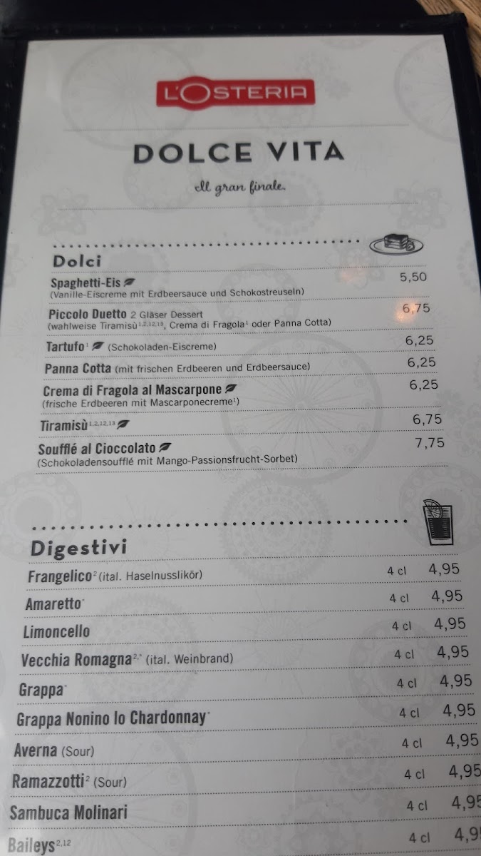 Menu L'osteria Kamen-10